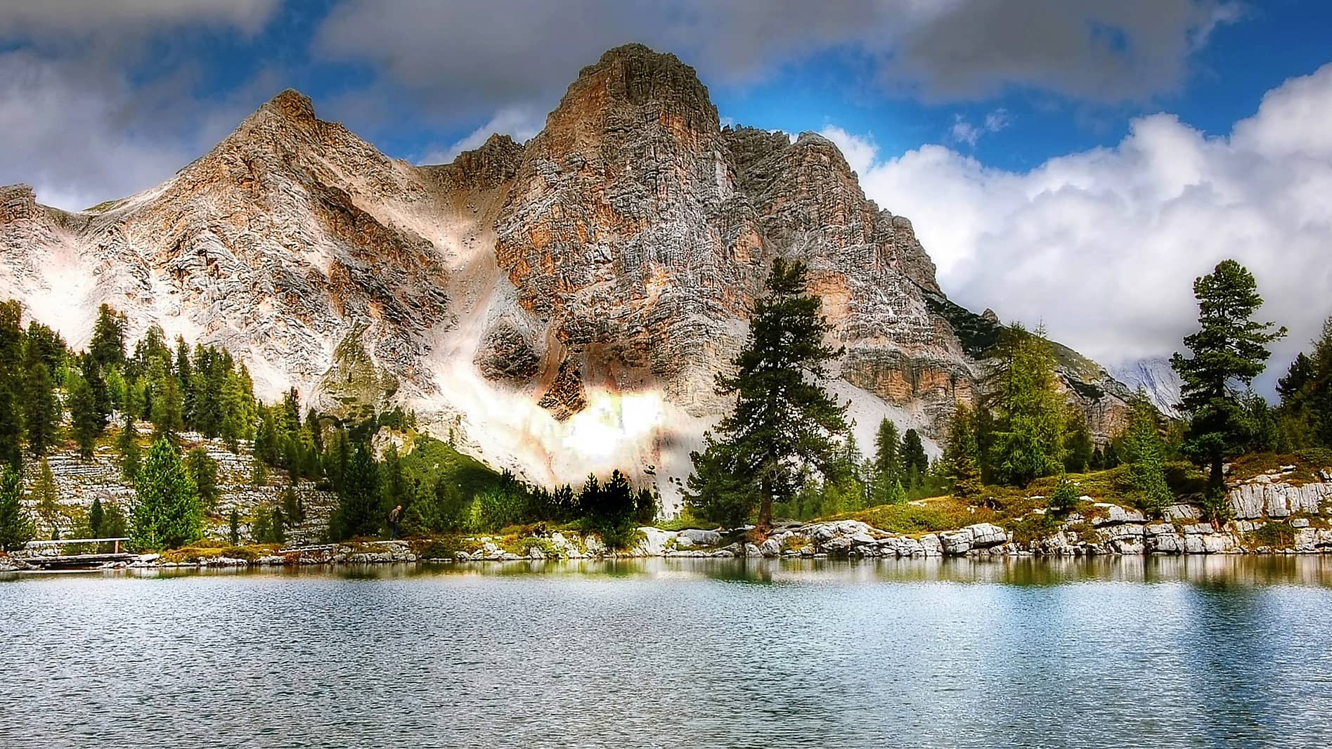 dolomites mountains italy  