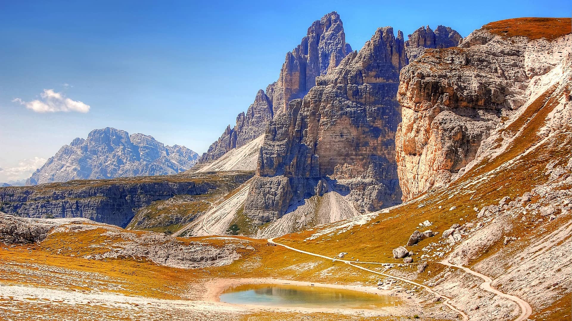 dolomites mountains italy  