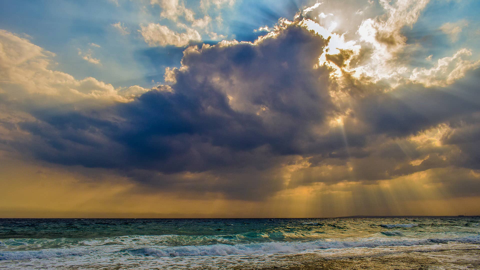 overcast sky clouds cumulus nature  