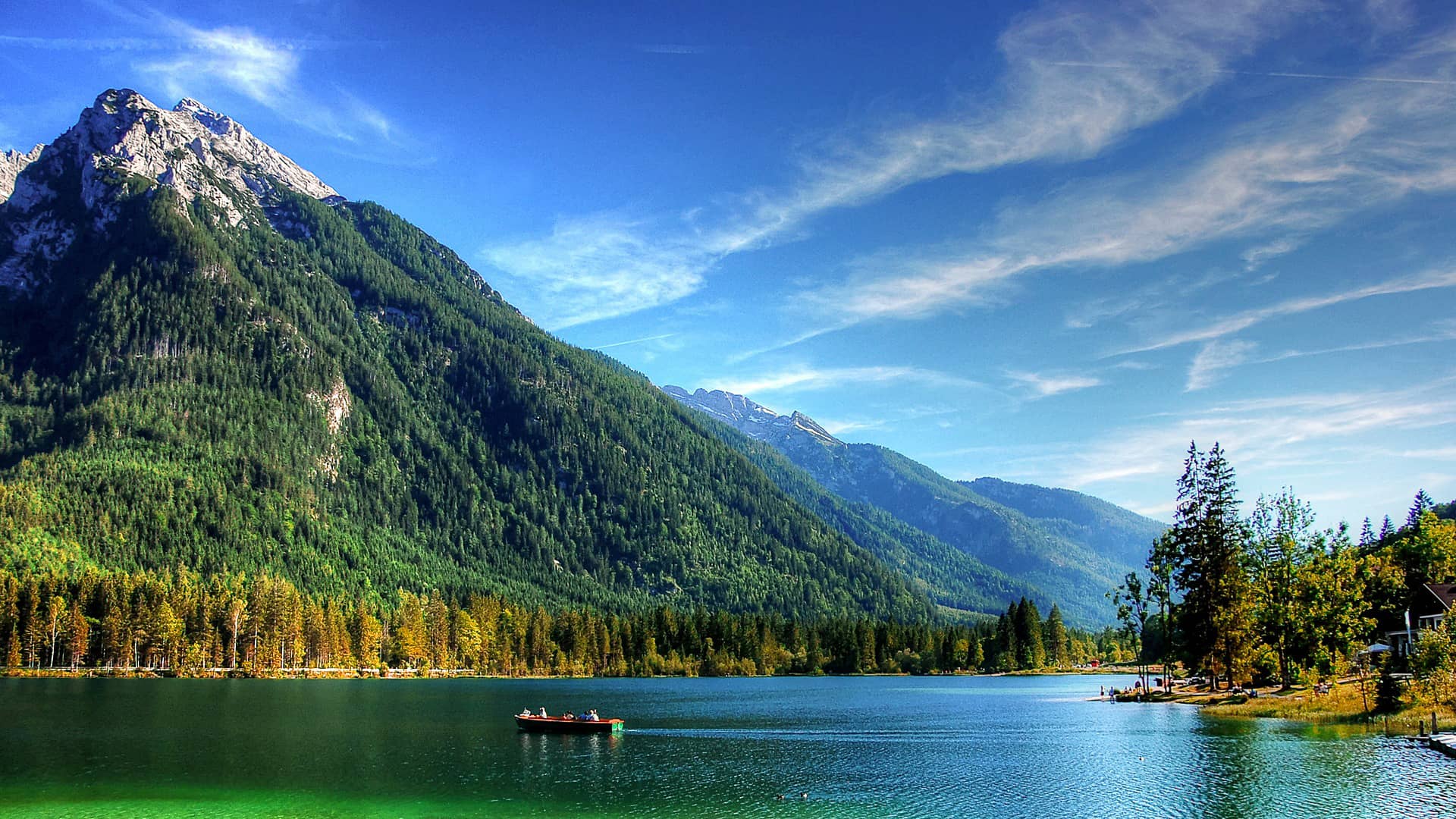 ramsau hintersee alpine nature  