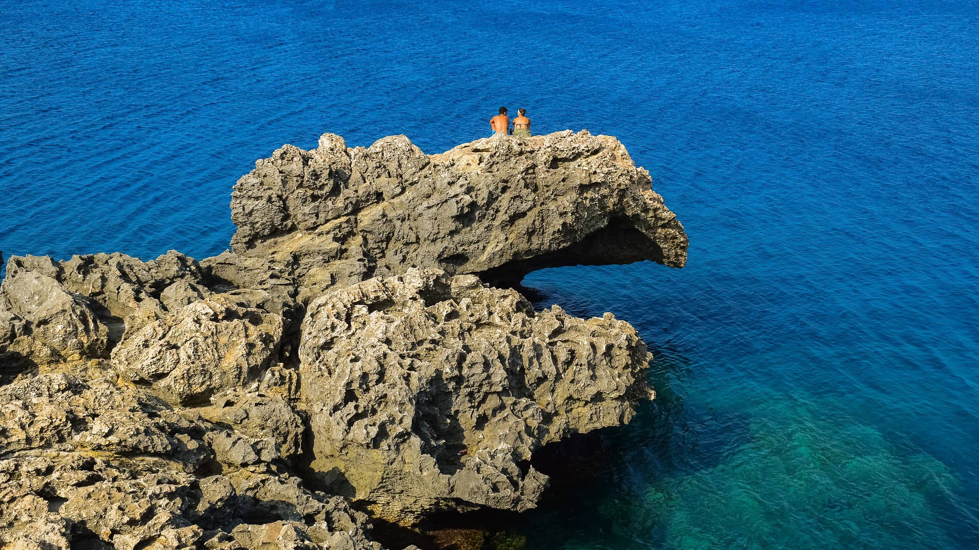 rock formation landscape nature  