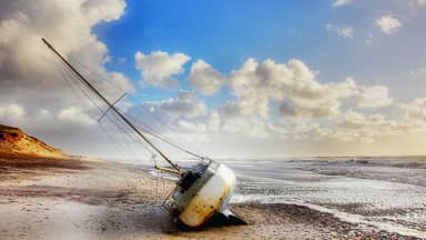 boat beach sea water nature ship  