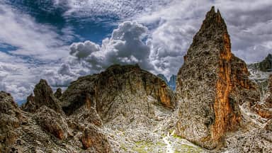 dolomites mountains italy  