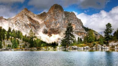 dolomites mountains italy  