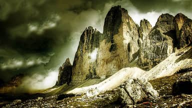 dolomites mountains italy  