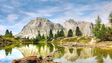 lech limides lagazuoi dolomites  