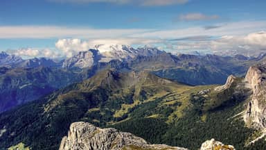 marmolada dolomites italy alpine  