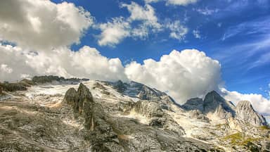 marmolada dolomites italy mountains  