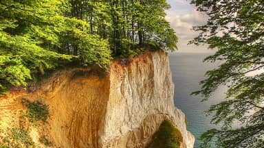 món denmark baltic sea white cliffs  