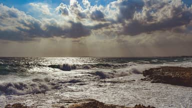 sea beach waves horizon coast  