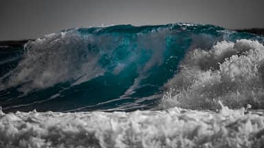 wave water surf ocean sea spray  